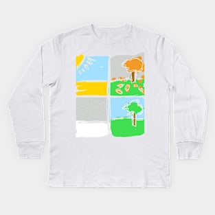 Seasons Kids Long Sleeve T-Shirt